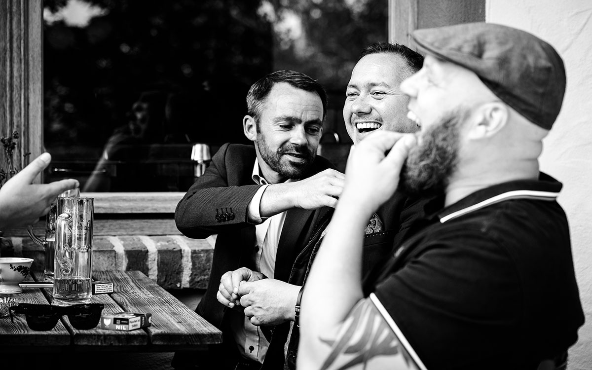 Freunde des Bräutigams