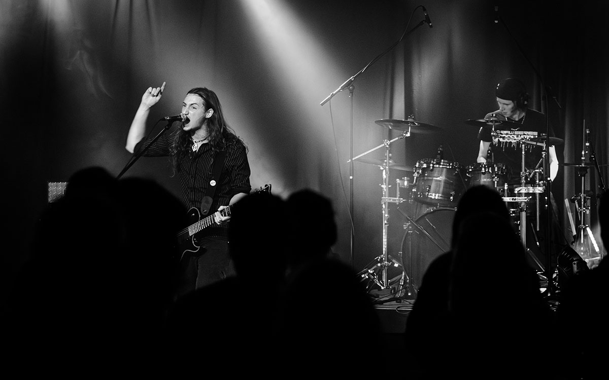 Auftritt der Band Ducs beim Spider Festival in Göttingen