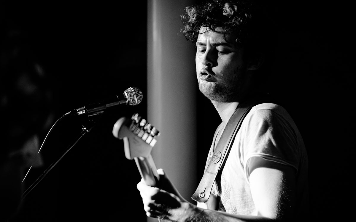 Gitarrist der Band Liquid Lightning live in Northeim