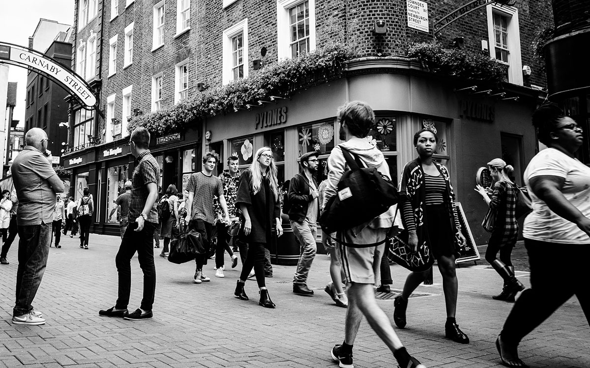 Carnaby Street in London